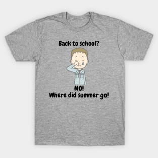 back to school for students T-Shirt